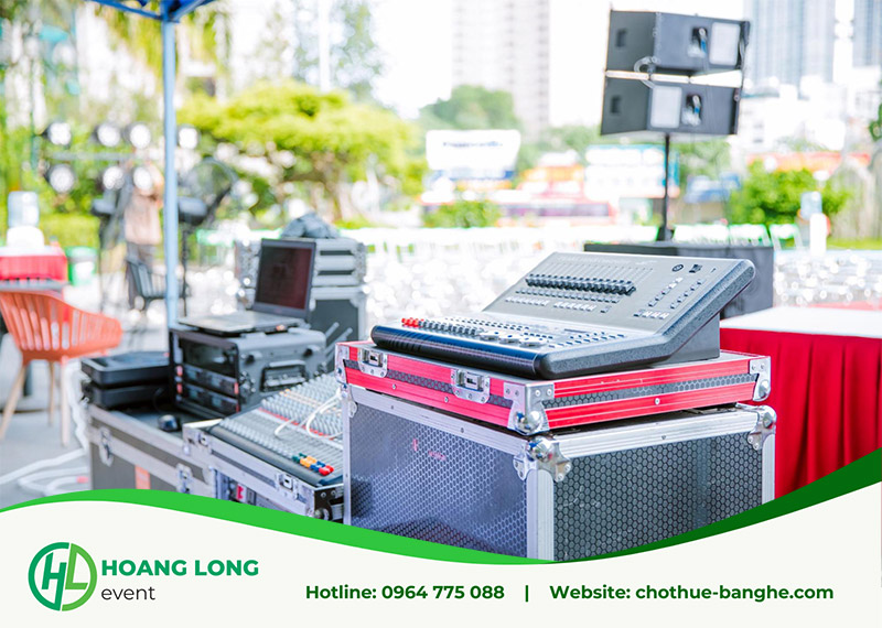 quy trình chăm sóc và bảo quản thiết bị sau sự kiện